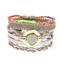 Pulsera multicapas mujer H434 8
