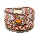 Pulsera multicapas mujer H434 1