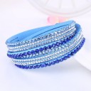 Pulsera multicapas para mujer con piedras 14