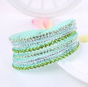 Pulsera multicapas para mujer con piedras 15
