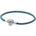 Pulsera trenzada de mujer con concha 2