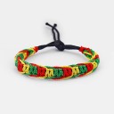 Pulsera trenzada rasta 7