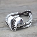 Pulsera vintage de mujer con corazón 3