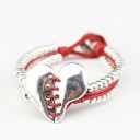 Pulsera vintage de mujer con corazón 1