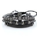 Pulseras de cuentas para mujer 3 piezas 1