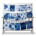 Pulverfarbe für Textilien 10 g Batikieren und Renovierung von Kleidung Ungiftige Zusammensetzung ohne hochriskante Chemikalien Für Baumwolle, Leinen, Denim und Nylon 24