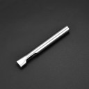 Punção de pele 4x12 mm Corte oval de aço para fabricação manual de pele, lona e borracha Ferramenta precisa para orifícios mais largos 2