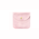 Pungă de catifea colorată pentru bijuterii 8×8 cm cu închidere prin capse, pungă moale de protecție pentru bijuterii și obiecte mici 10