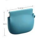 Pungă închisă pentru recompense pentru câini 10,4 x 8 cm Reduce mirosurile și se închide cu o apăsare Ușor de spălat și de păstrat 7
