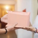 Pungi din plastic pentru ambalarea cadourilor set 10 buc cu închidere adezivă 25 x 35 cm plicuri multifuncționale pentru expedierea coletelor 8
