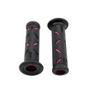 Punhos de Motociclo 126 x 32 mm Grips de Borracha para Guidões Acessórios Universais para Honda Suzuki Ducati Benelli Modificações de Motocross Antiderrapantes 4