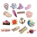 Purple Stickers 50 pcs E239 2