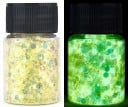 Purpurinas luminosas para resina epóxica Pigmentos para brillar en la oscuridad Colores metálicos Efectos UV Colores neón para rellenos 10