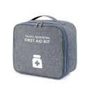 Pusta apteczka podróżna 25x22x12 cm Duża skrzynka medyczna Pierwsza pomoc w podróży Domowa apteczka Organizer na leki 7