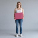 Puzdro na notebook 12,5 palca S bočným uchom a kapsou 32 x 23 x 2 cm Plyšová podšívka Do práce do školy i na cesty 5