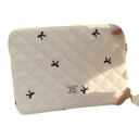 Puzdro na notebook 13 až 14 palcov Prošívané s vyšívanými mašličkami 35 x 26 cm Plyšová podšívka Pre MacBook 13 i 14 5