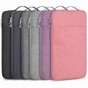 Puzdro na notebook 14 až 15 palcov S bočným uchom a kapsou 37 x 26 x 2 cm Plyšová podšívka Pre MacBook Pro 14 a 15 1