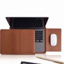 Puzdro na notebook 15 až 16 palcov Z ekokože s chlopňou 28 x 37 cm Podložka pod myš Pre MacBook Pro 15 a Pro 16 3