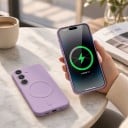 Puzdro na Samsung Galaxy S26+ s podporou magnetického nabíjania Magnetický krúžok Materiál TPU Termoplastický polyuretán Kryt na mobil 10