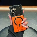 Puzdro na Samsung Galaxy S26 S vyklápacím stojanom Plná ochrana objektívu Polykarbonát a TPU Bezdrôtové nabíjanie Ochranný kryt 5