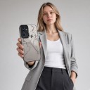 Puzdro na Samsung Galaxy S26 Ultra S vzorovaným potlačou Tvrdý kryt z polykarbonátu a TPU Zadný obal na telefón 14