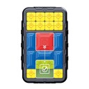 Puzzle deslizante interativo 19,6 x 12,1 cm Jogo lógico para crianças e adultos em plástico 3