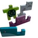 Puzzle di legno 15 x 22,5 cm per bambini dai 3 anni Animali marini adorabili Foca granchio squalo Giocattolo educativo per logica e motricità 4