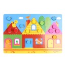 Puzzle di legno per bambini J626 11