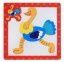 Puzzle educativ din lemn pentru copii J631 17