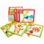 Puzzle educativ din lemn pentru copii J631 1