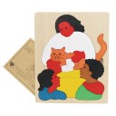 Puzzle en bois à encastrer 6