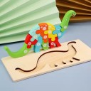 Puzzle en bois à encastrer Z192 7