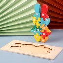 Puzzle en bois à encastrer Z192 10