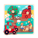 Puzzle en bois à encastrer Z341 3