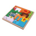 Puzzle en bois animaux 4