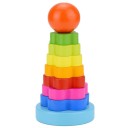 Puzzle en bois arc-en-ciel 4