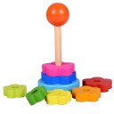 Puzzle en bois arc-en-ciel 5