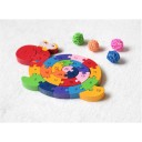 Puzzle en bois avec des chiffres escargot 2