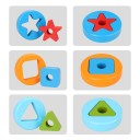Puzzle en bois coloré 3