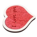 Puzzle en bois en forme de cœur A1618 5