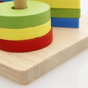 Puzzle en bois formes géométriques 2