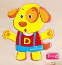 Puzzle en bois pour enfants - Animaux 2