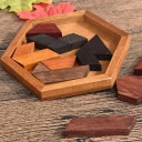 Puzzle géométrique en bois 3