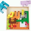 Puzzle in legno animali 6