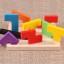 Puzzle-uri colorate din lemn 2