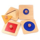 Puzzles en bois 4 pcs 1
