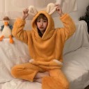 Pyjama chaud pour femmes P3080 8