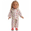 Pyjamas til dukke A136 7