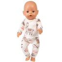 Pyjamas til dukke A1532 6
