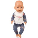Pyjamas til dukke A1532 7